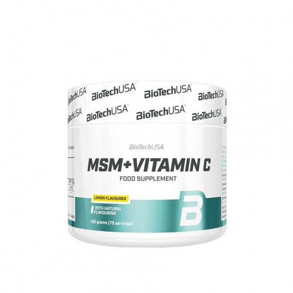 BioTech USA MSM + Vitamin C 150g