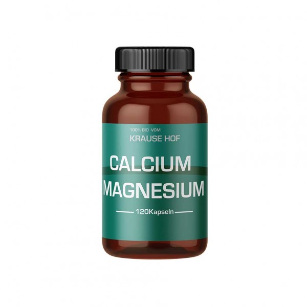 Krause Hof Calcium + Magnesium 120 Kapsel Dose