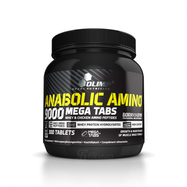 Olimp Anabolic Amino 9000 Mega Tabs - 300 Tabletten