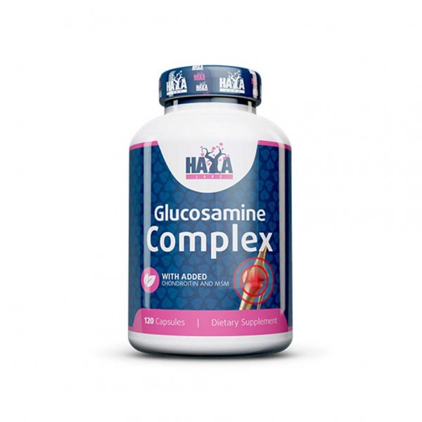 HAYA LABS Glucosamine Chondroitin & MSM Complex 120 Kapsel Dose