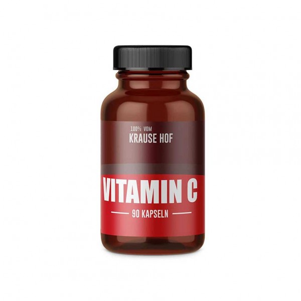 Krause Hof Vitamin C 1000mg / 90 Kapsel Dose