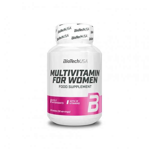BioTech USA Multivitamin for Women 60 Tabletten Dose