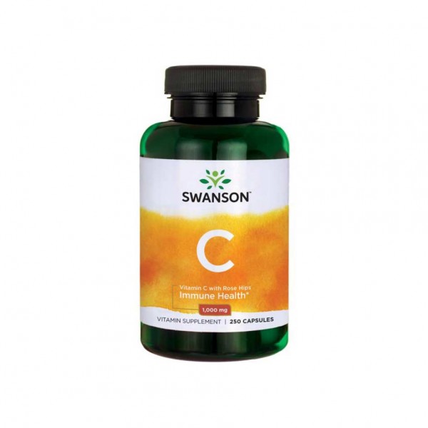 Swanson Vitamin C 1000mg 250 Caps