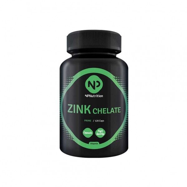 NP Nutrition Zinc Chelate 120 Kapsel Dose